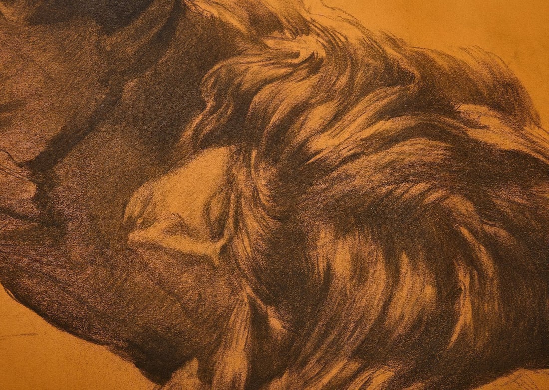 Deane G. Keller - Drapery Study - 2