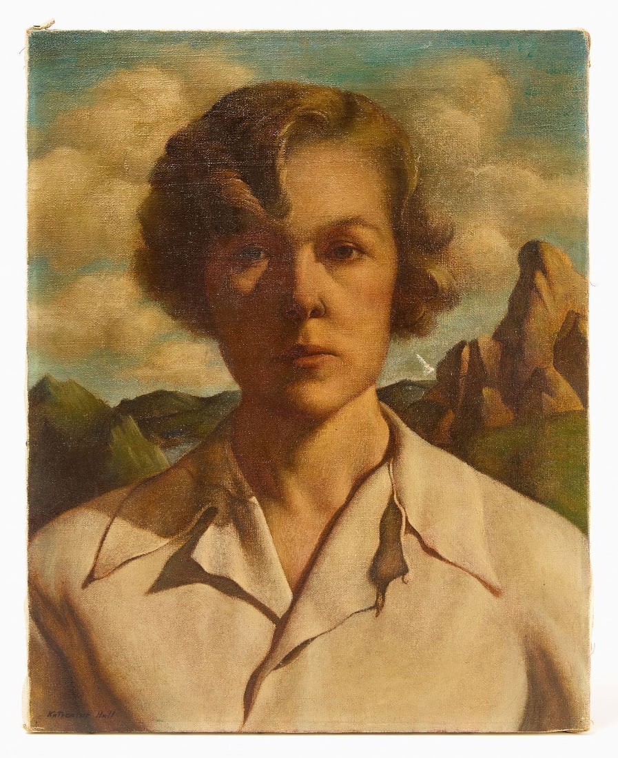 Katherine Parkhurst Hall - Self Portrait (1 of 4)