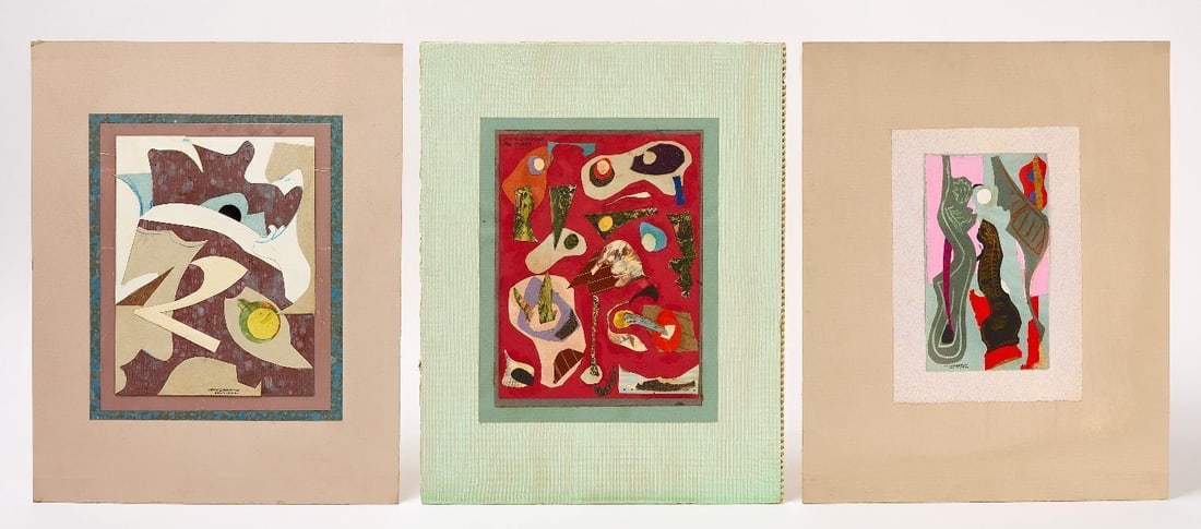 William Horace Littlefield - Group of Three Collages (1 of 3)