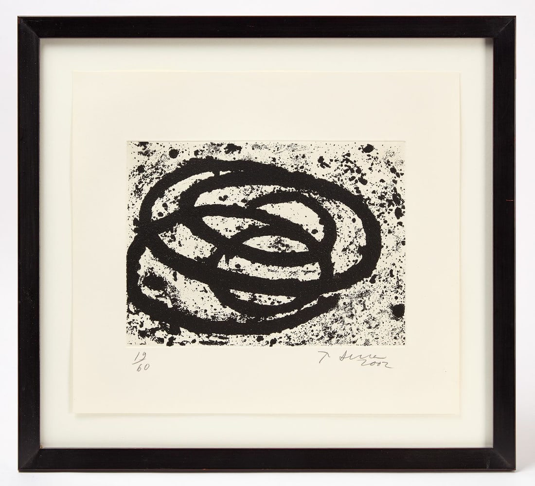 Richard Serra - Venice Series Notebook 2001, Plate #15: Richard Serra (American, 1938-2024), Venice Series Notebook, 2001, Plate #15, Edition of 19/60. Copper plate etching on Arches paper. Original 18 unique plated published by Gemini G.E.L., Los