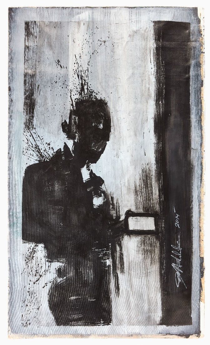 Richard Hambleton - Untitled (Shadowman) (1 of 2)