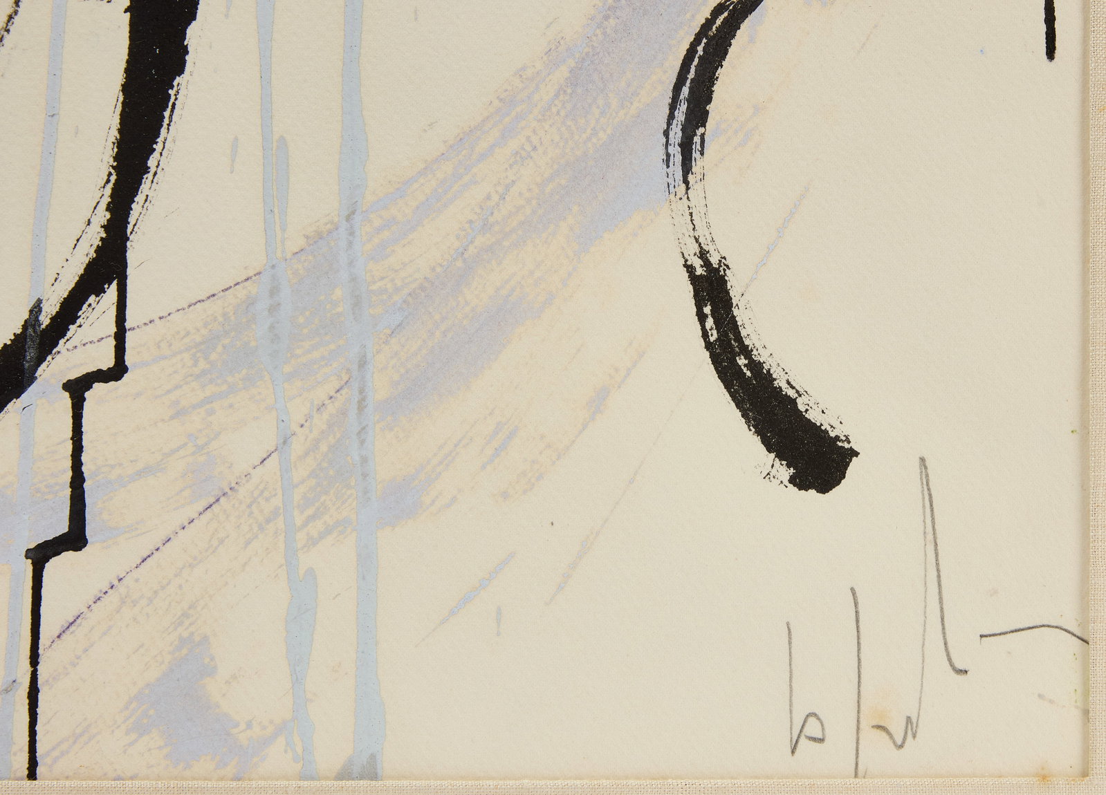 Norman Bluhm - Abstract Composition - 2