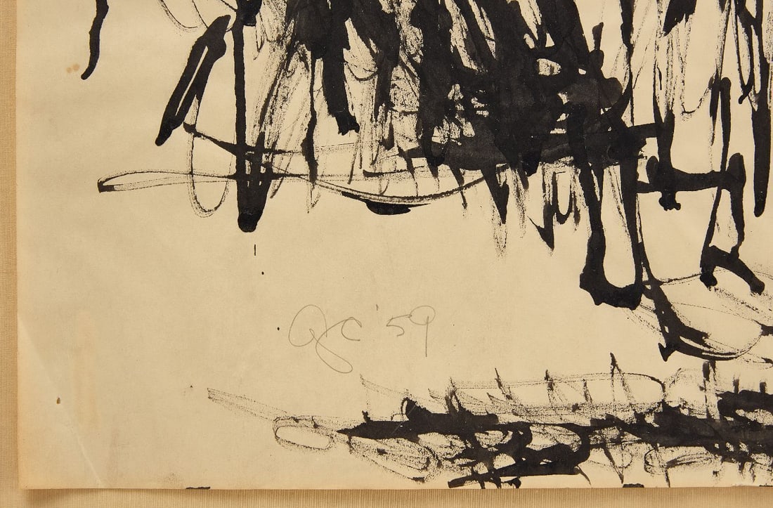 George Chaplin - 'White Bride' Studio Composition - 2