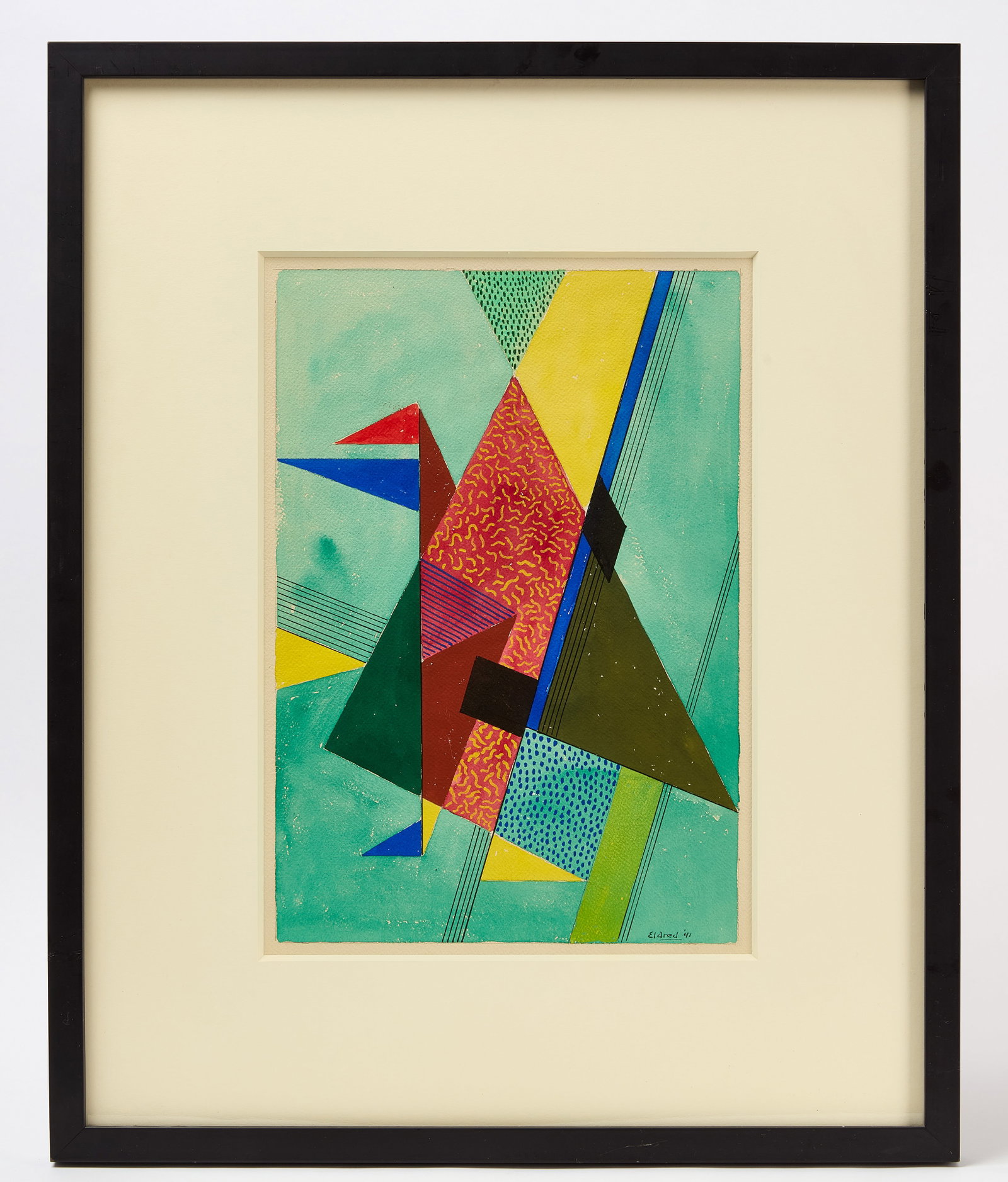 Thomas Brownell Eldred - Abstract Composition, 1941 (1 of 2)