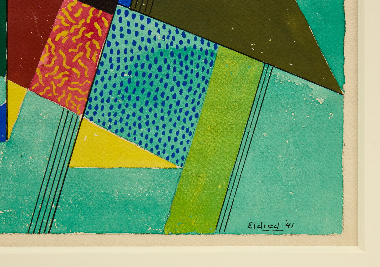 Thomas Brownell Eldred - Abstract Composition, 1941 - 2