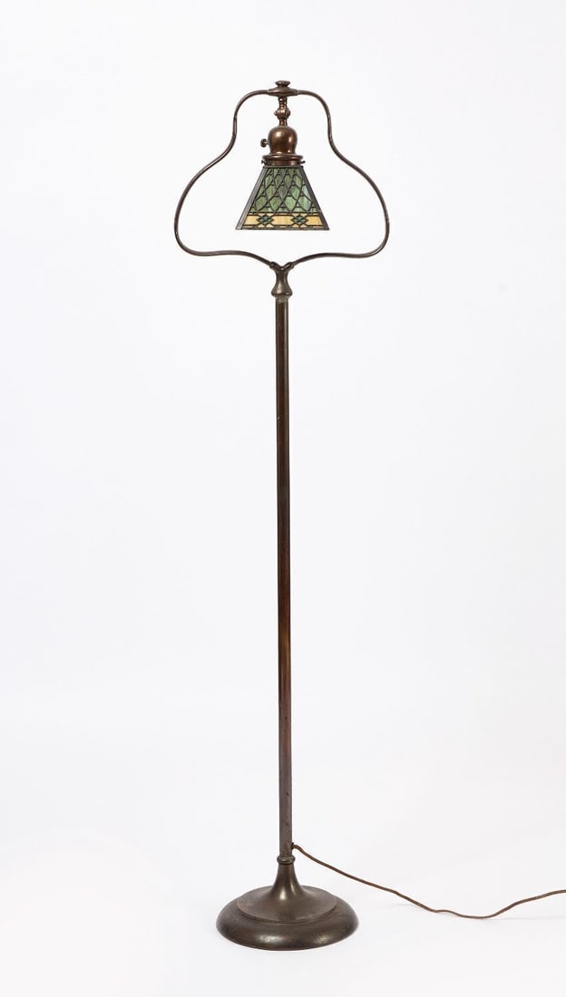 Handel Bronze Arts and Crafts Floor Lamp (1 of 5)