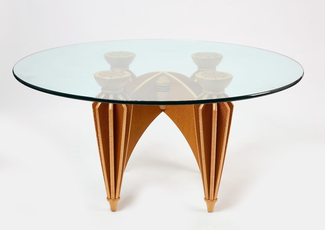Steve Turino Custom Studio-Made Post-Modern Dining Table (1 of 4)