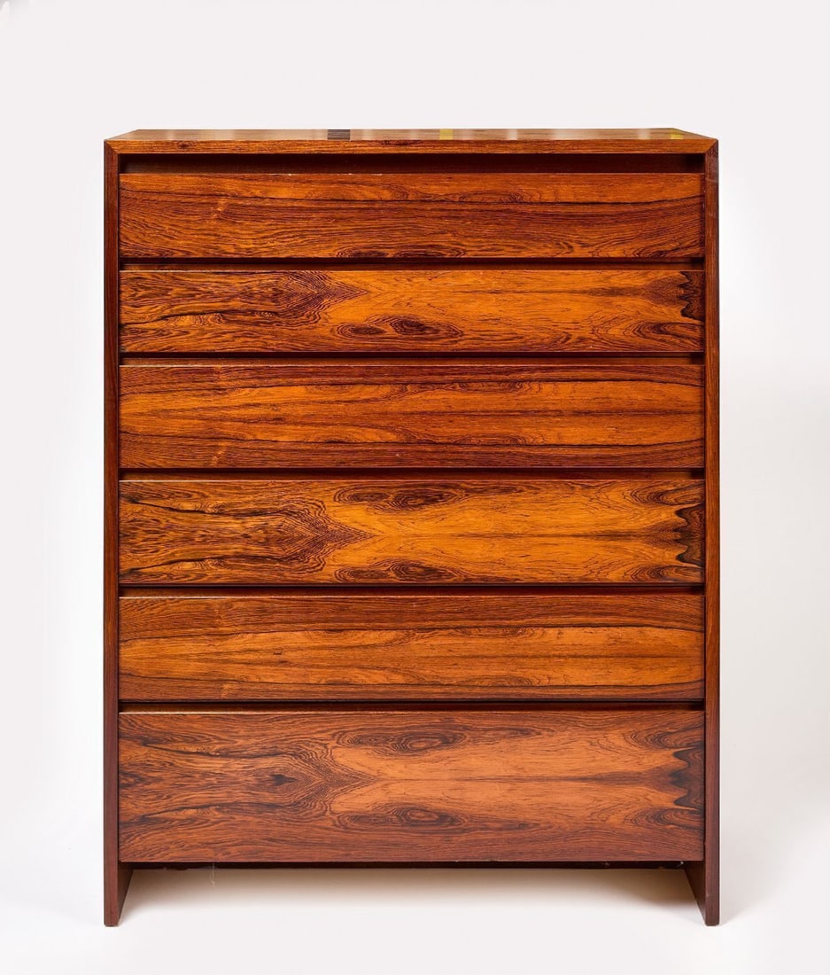 Danish Rosewood Six-Drawer Dresser (1 of 4)