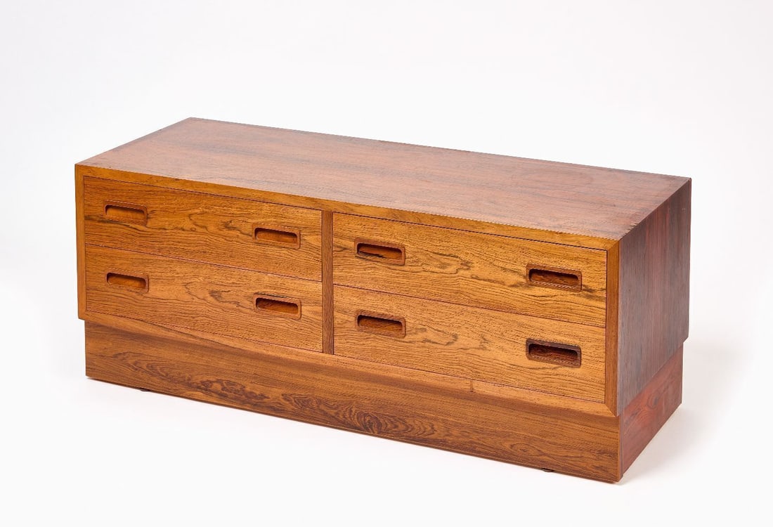 Carlo Jensen Rosewood Low Chest (1 of 5)
