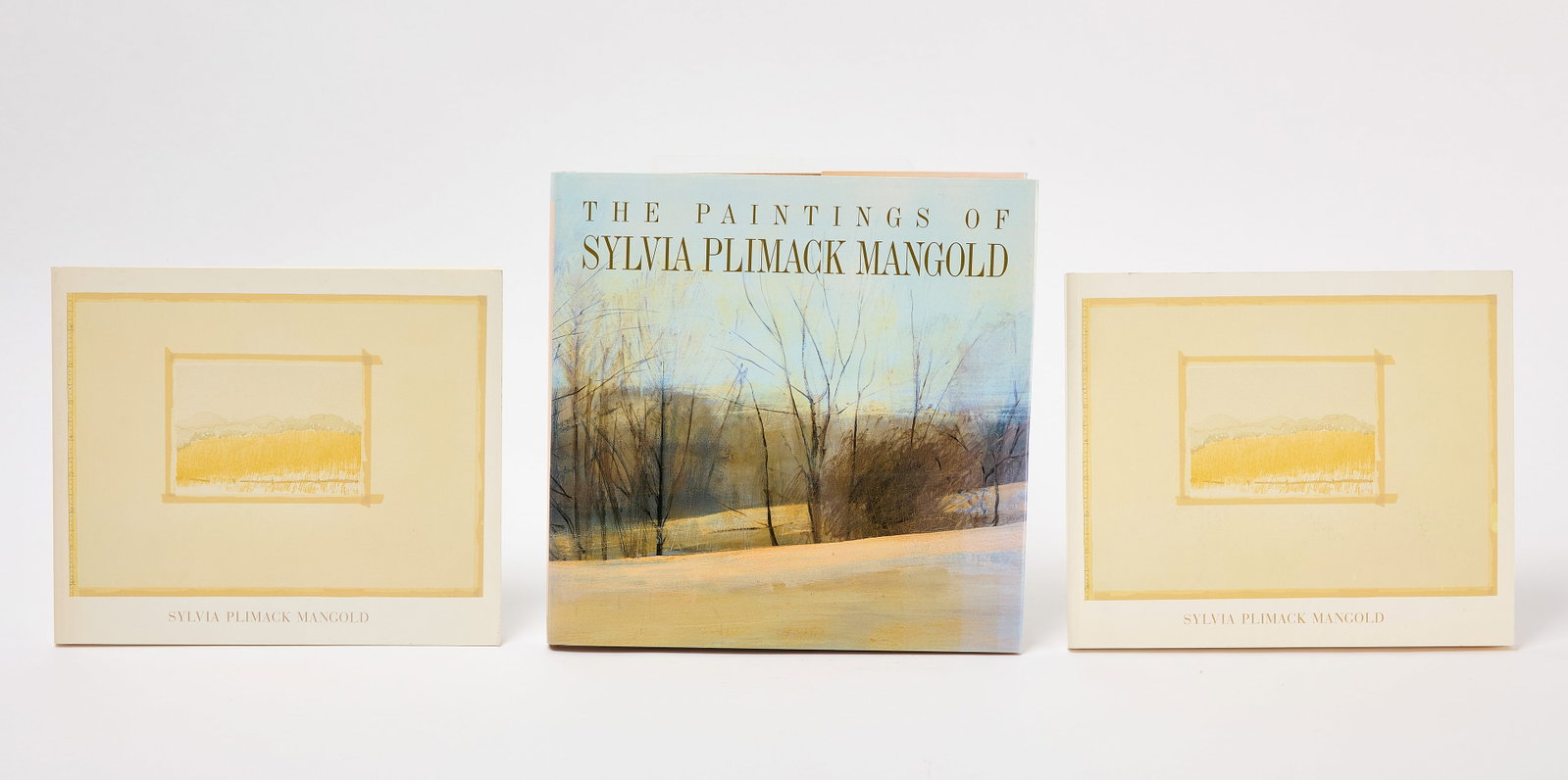 Group of Three Sylvia Plimack Mangold Publications, Two Signed (1 of 2)