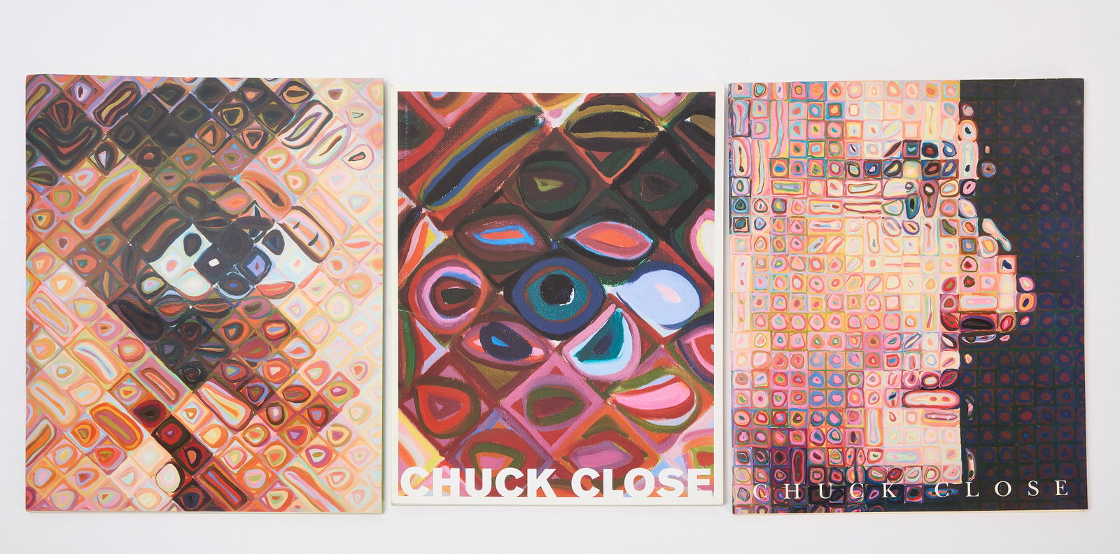 Three Chuck Close Exhibition Publications (1 of 2)