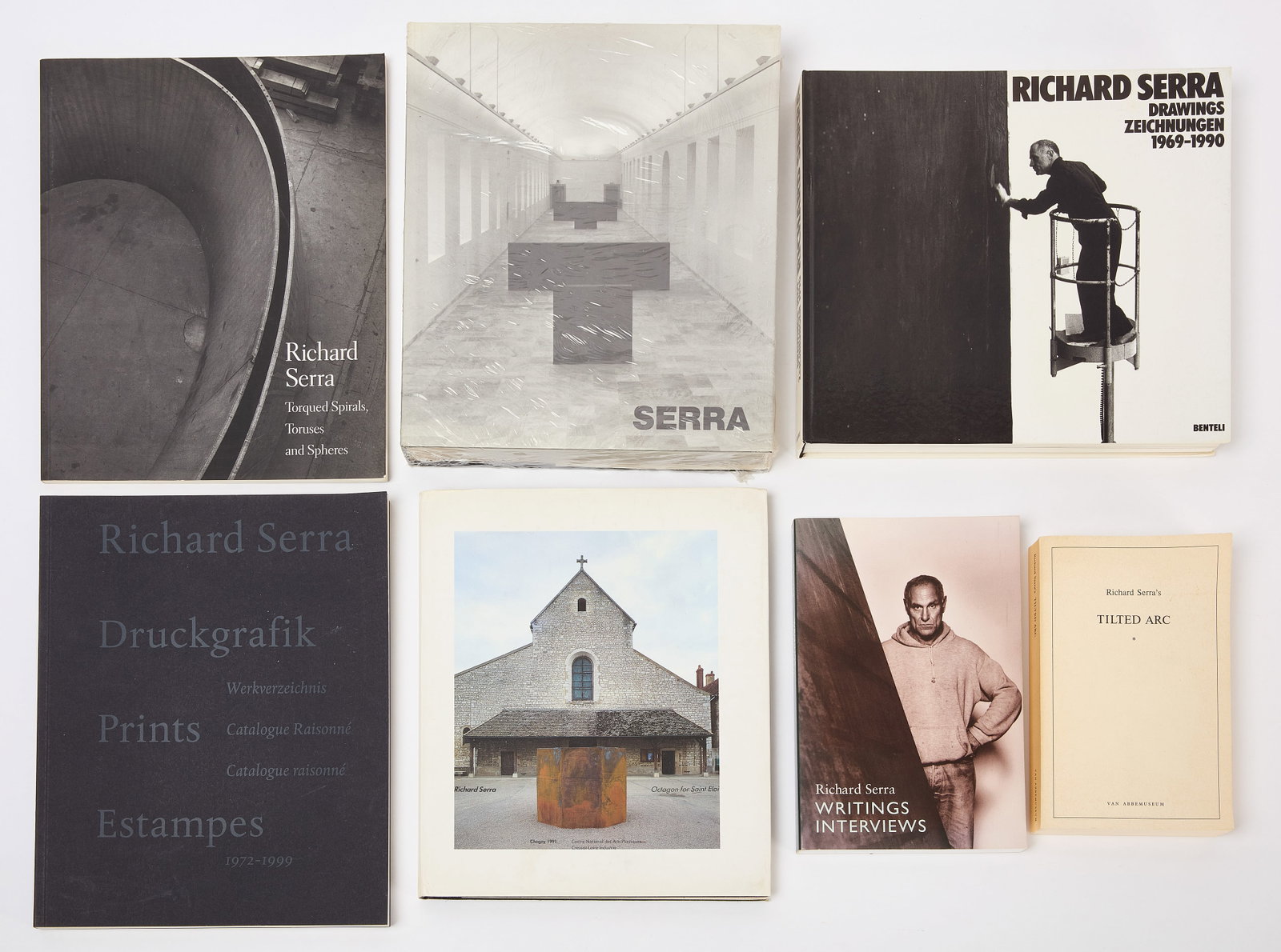 Group of Richard Serra Publications (1 of 3)