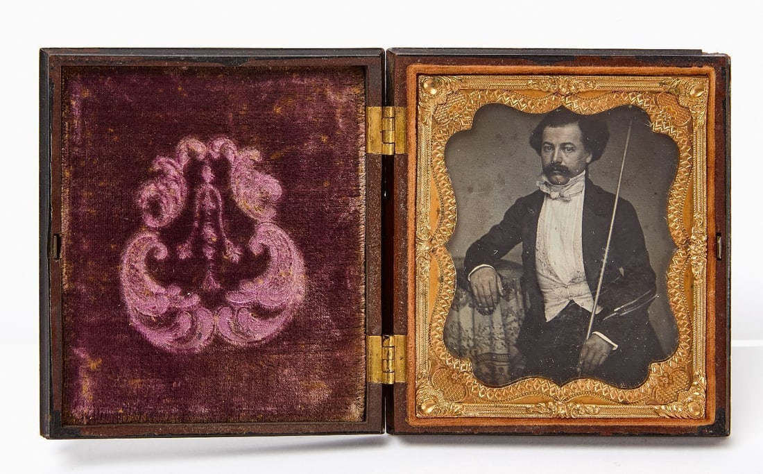 Daguerreotype of a Billiards Player (1 of 2)