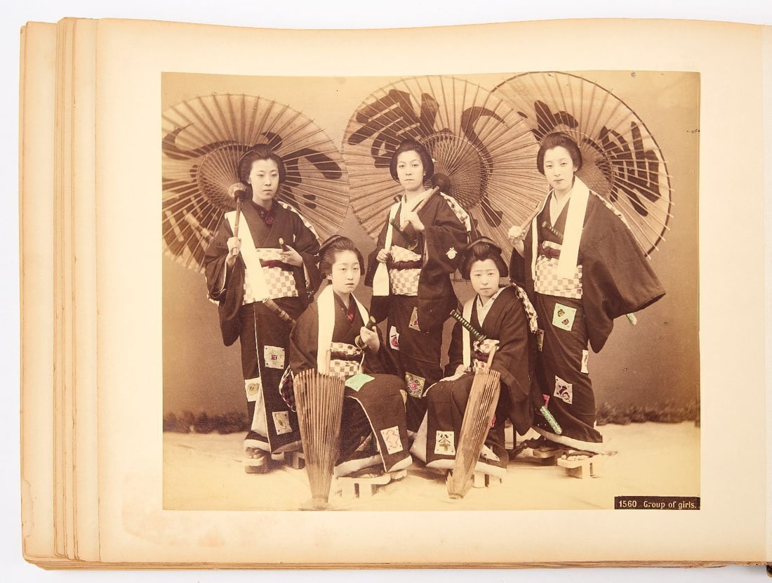 Early Japan Photo Album - Fifty Albumen Views (1 of 13)