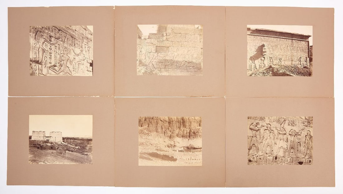 Antonio Beato - Collection of Albumen Prints of Egypt (1 of 7)