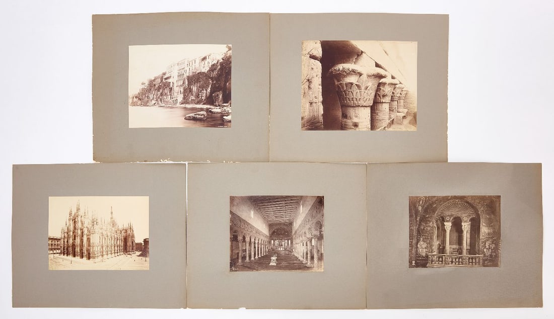 Twenty-Five Albumen Travel Photographs - Zangaki, Sommer, Bonfils (1 of 8)
