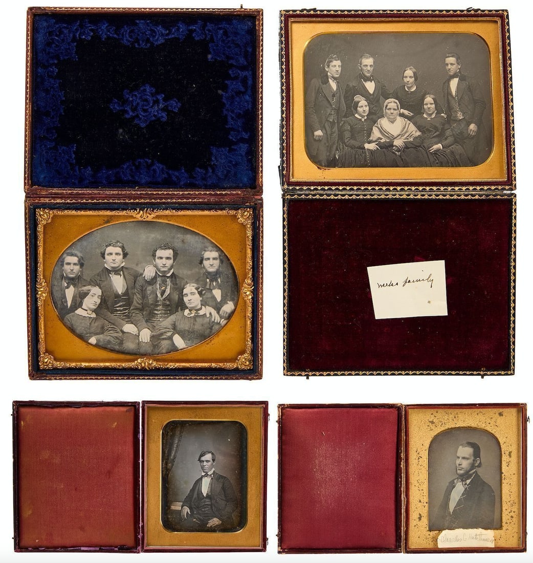 Four Half Plate Daguerreotypes (1 of 7)