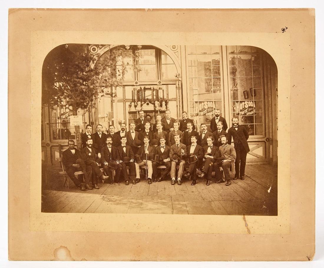 Tufts Hot Soda Apparatus Large Format Photograph (1 of 2)