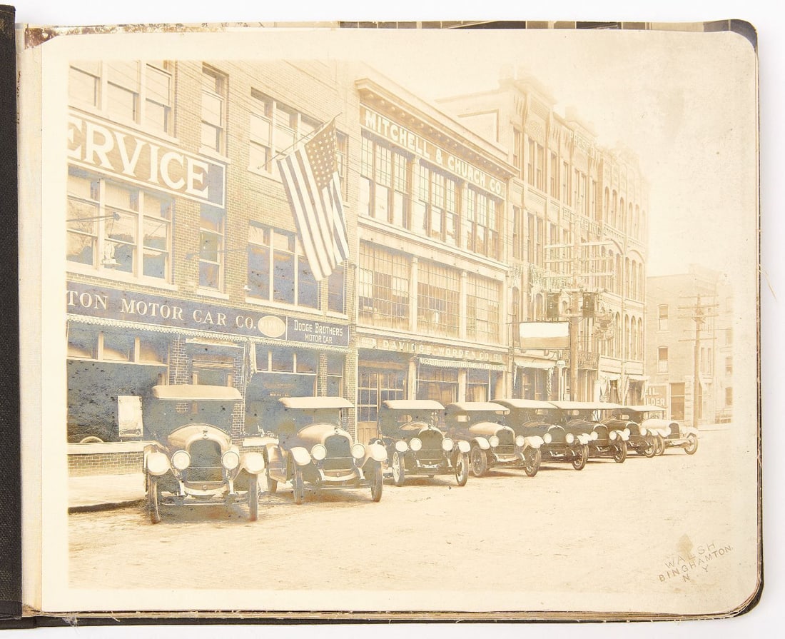 Binghamton Motor Car Company Photo Album (1 of 7)