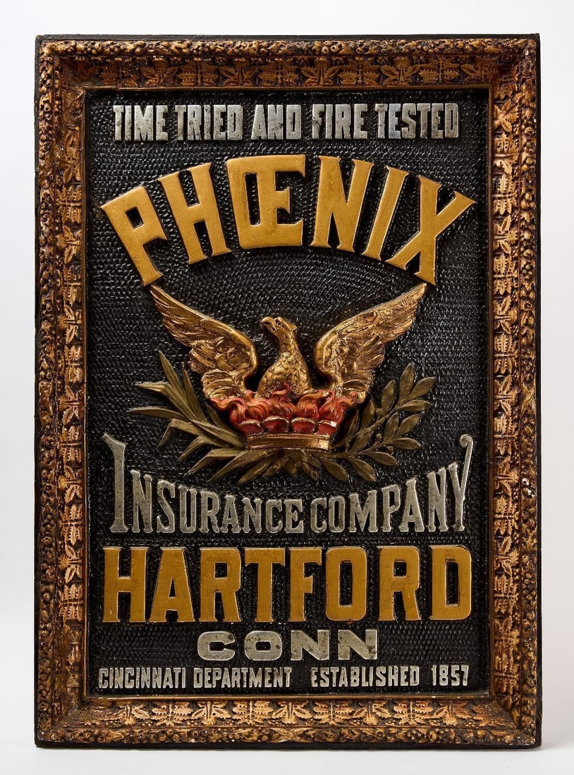 Phoenix Insurance Company Dimensional Trade Sign (1 of 4)