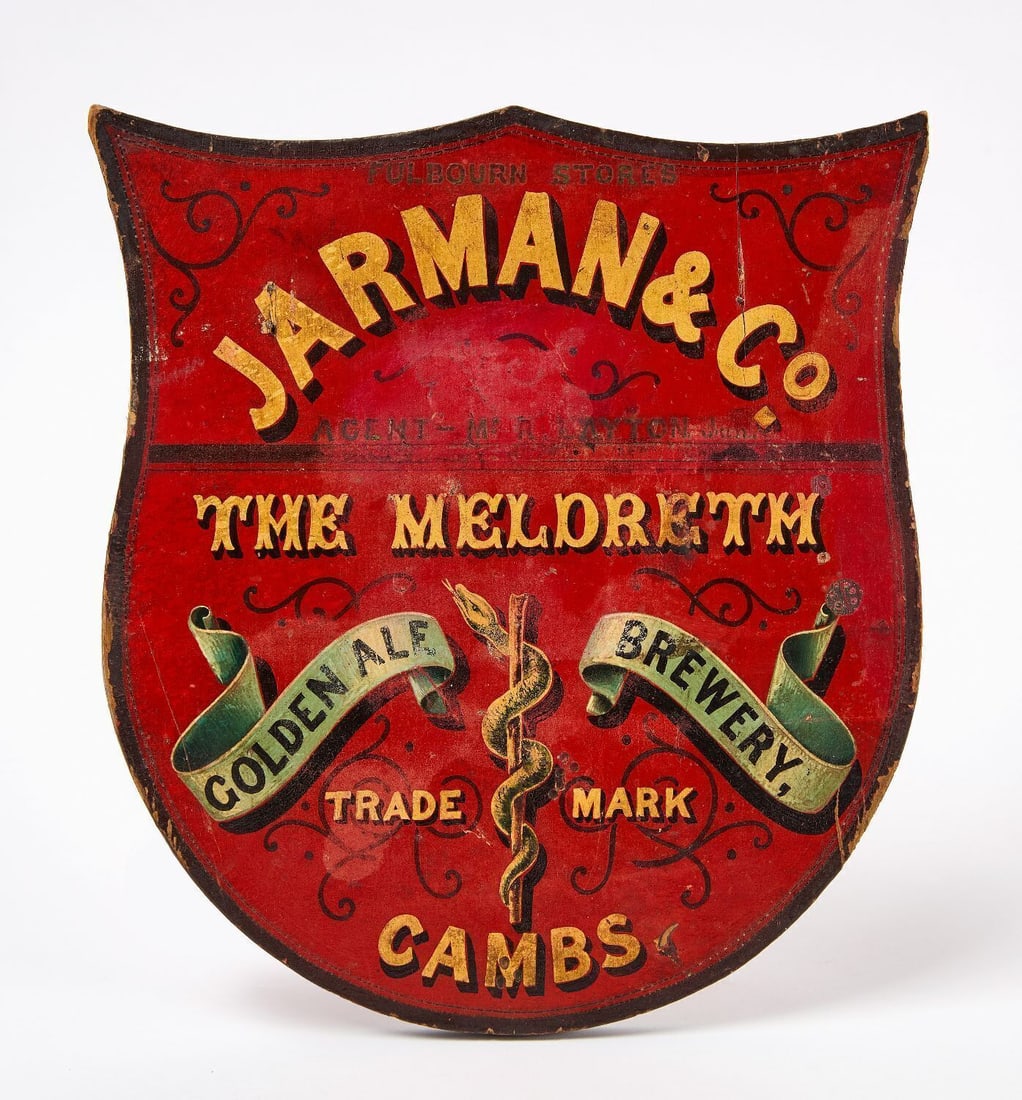 Jarman & Co Golden Ale Brewery Trade Sign (1 of 3)