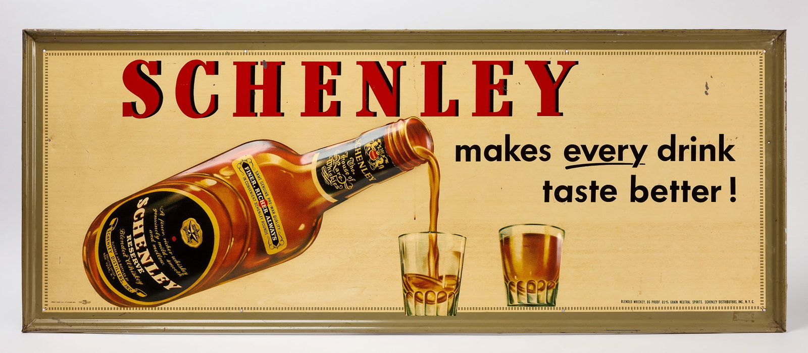 Schenley Whiskey Sign (1 of 3)