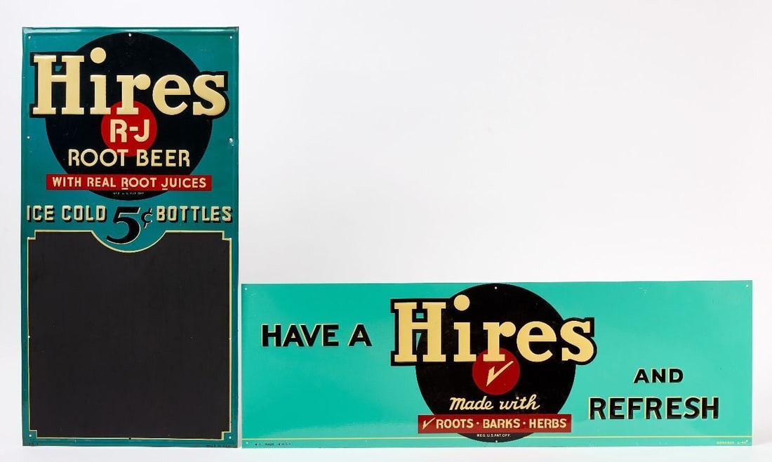 Hires Root Beer Menu Board and Sign (1 of 4)