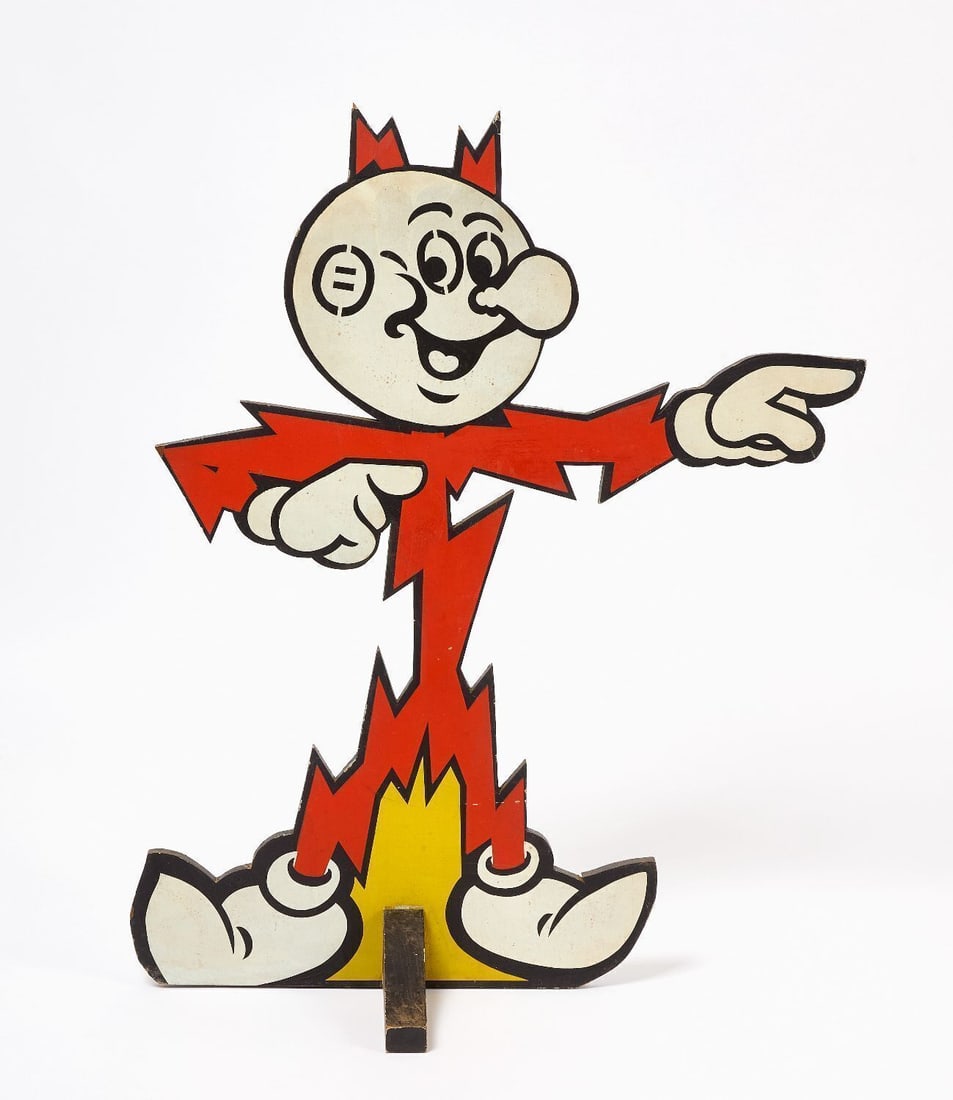 Reddy Kilowatt Store Display (1 of 3)