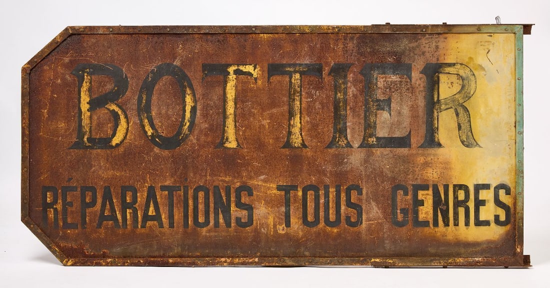 French Bootmaker Trade Sign (1 of 3)