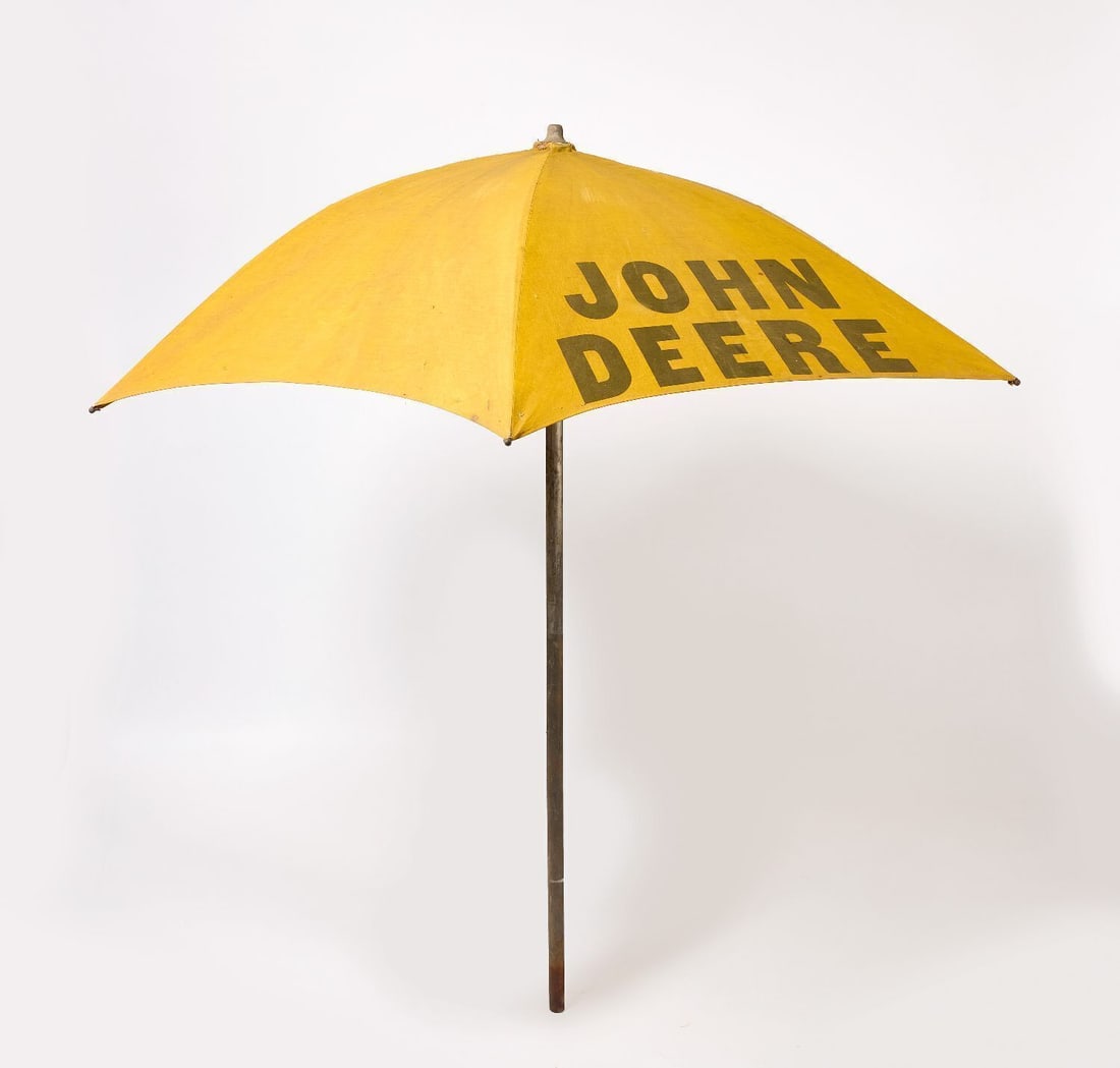 John Deere Advertising Umbrella (1 of 4)