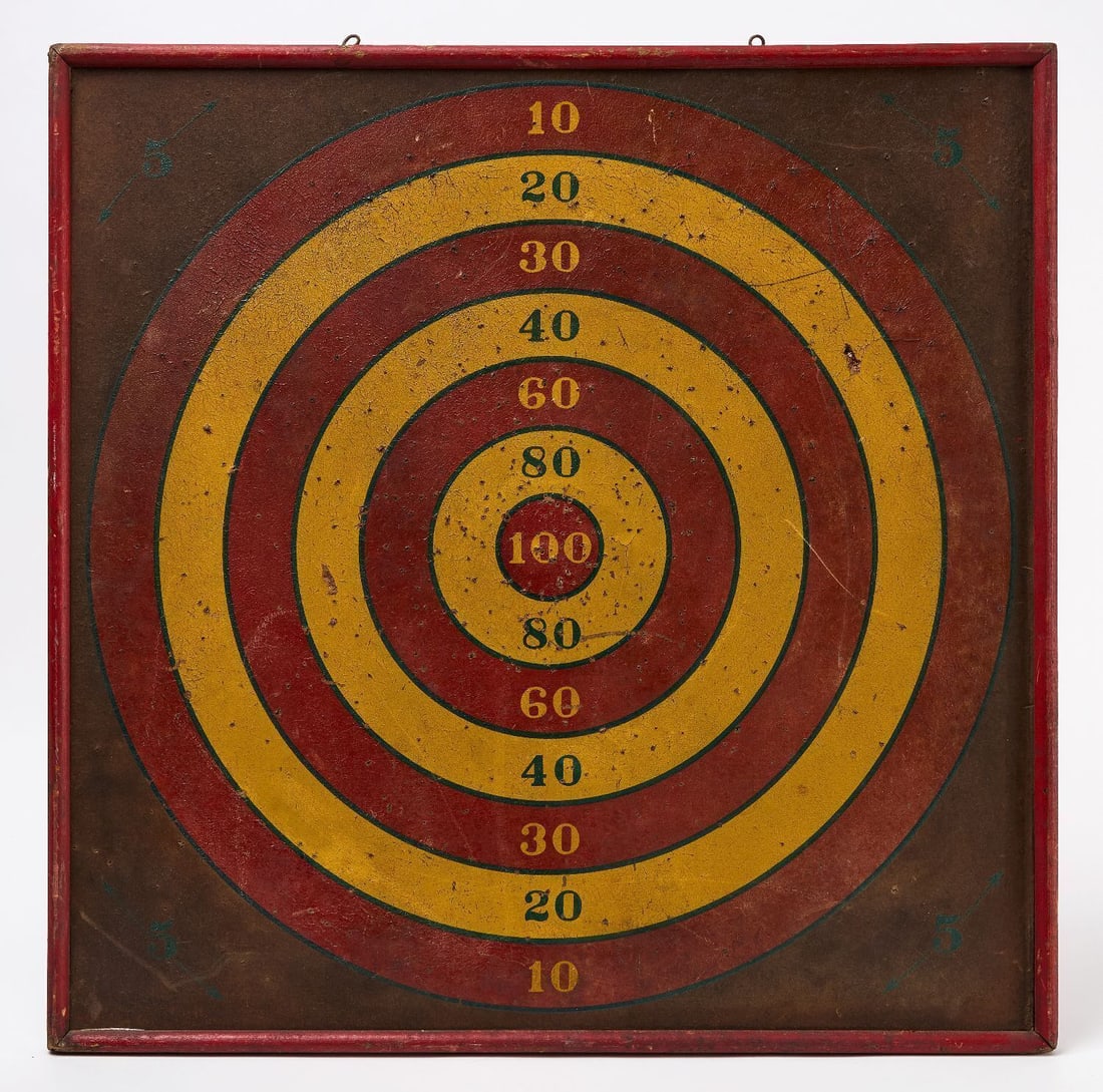 Baseball Game Board With Target - 2