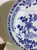 A chinese B-W dish with floral design, 18th Cen. - 4