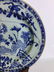 A chinese B-W dish with floral design, 18th Cen. - 6