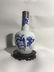 orcelain vase painted and 19th century flowers - 3