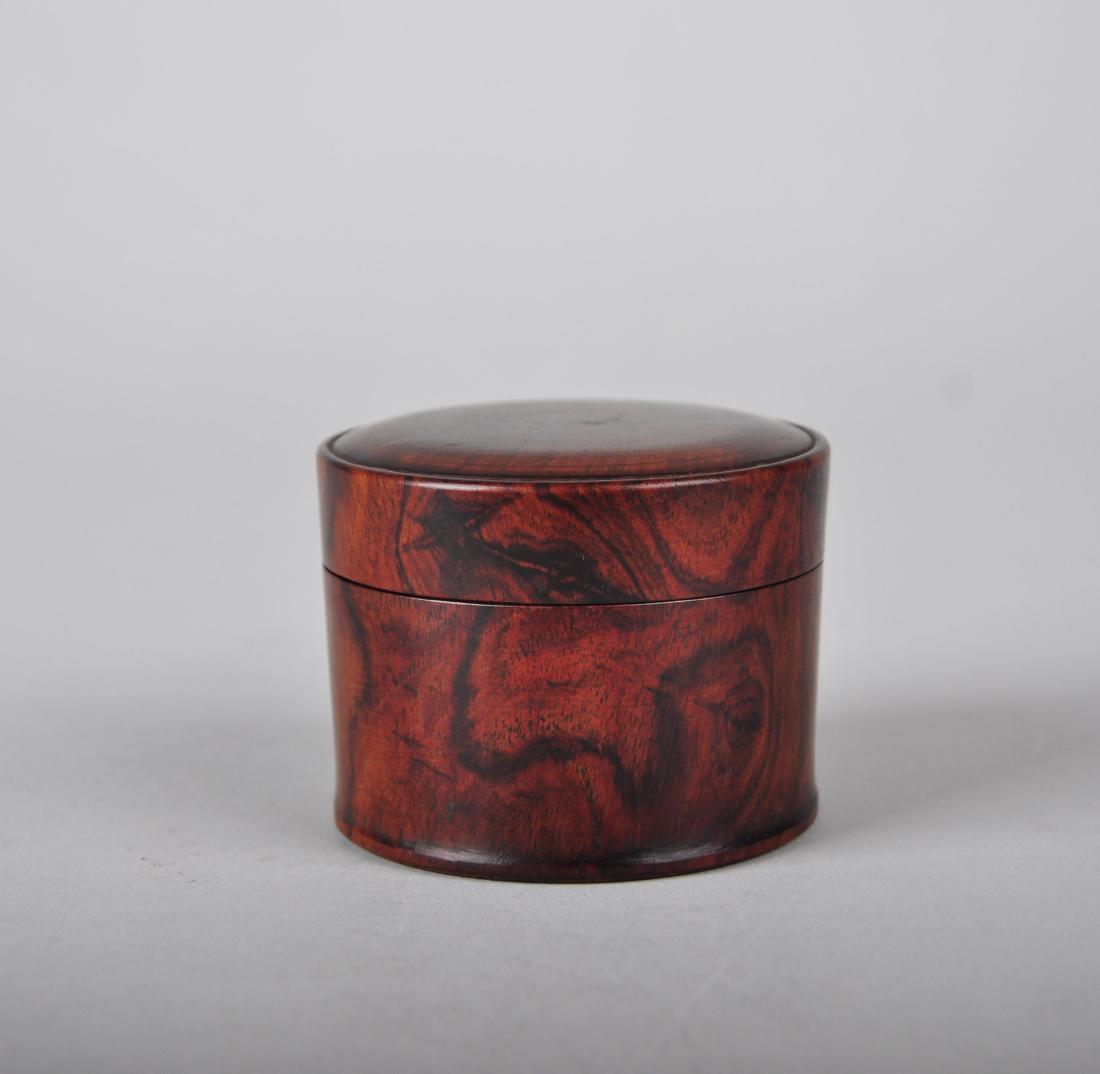 A HUANGHUALI BOX, EARLY QING DYNASTY (1 of 8)
