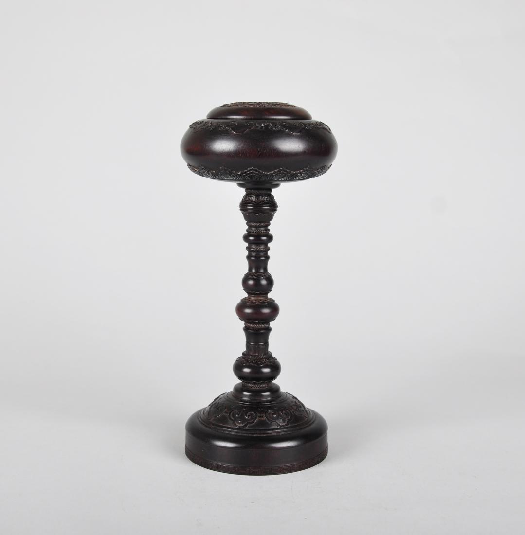 A ZITAN HAT STAND, QING DYNASTY (1 of 7)