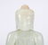 A CHINESE CARVED WHITE JADE FIGURE OF BUDDHA, QIANLONG - 2