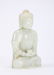 A CHINESE CARVED WHITE JADE FIGURE OF BUDDHA, QIANLONG - 4