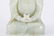 A CHINESE CARVED WHITE JADE FIGURE OF BUDDHA, QIANLONG - 7