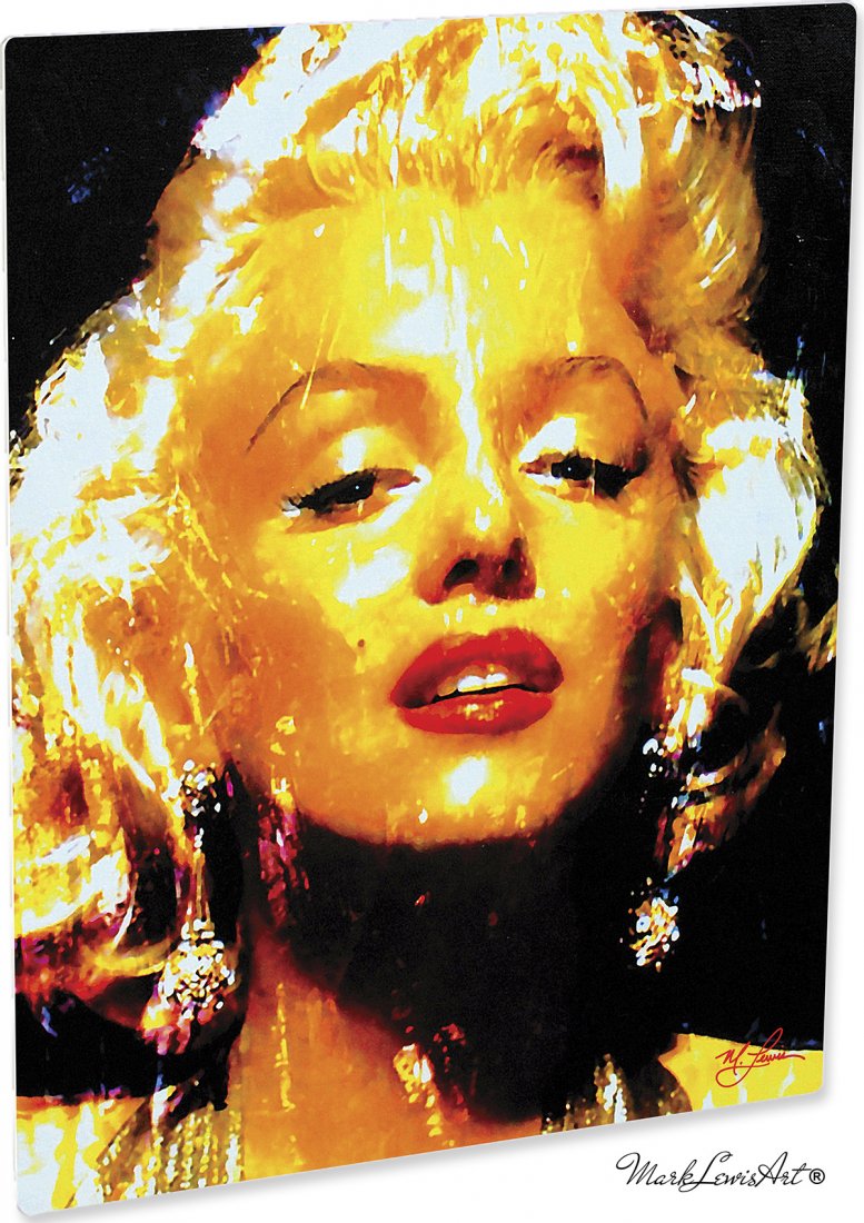 Marilyn Monroe Art Print wall decor on metal - mr-mm-m (1 of 4)