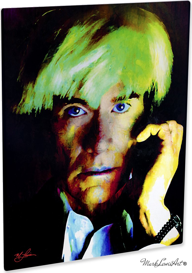 Andy Warhol art print wall décor on metal se-aw-m (1 of 4)