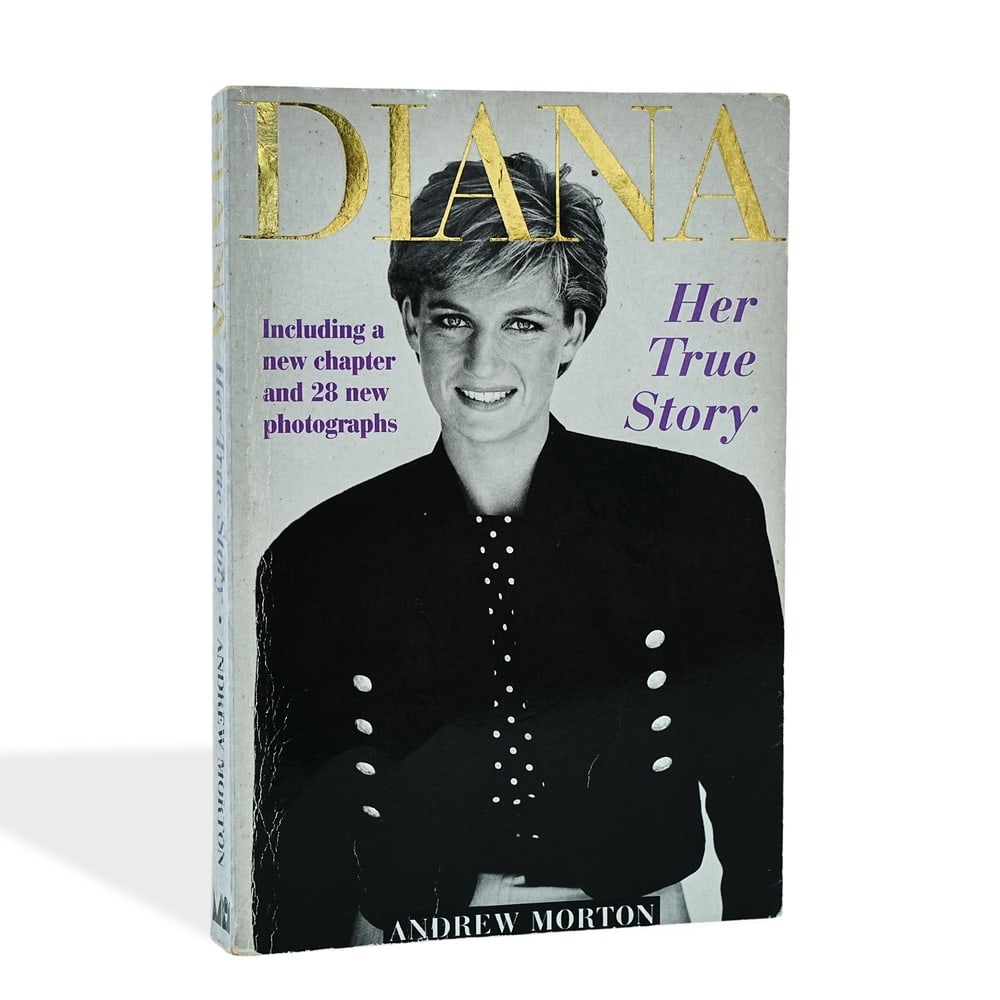 PRINCESS DIANA SIGNED "DIANA: HER TRUE STORY" BOOK (1 of 5)