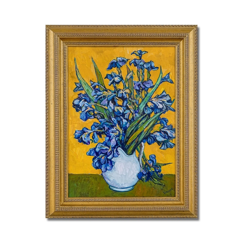 VINCENT VAN GOGH (1853-1890), ATTRIBUTED TO, OIL ON CANVAS: Signed (lower right) Image Dimensions: 27 1/2 x 19 3/4 in (70 x 50 cm) Framed Dimensions: 35 1/2 x 27 1/2 in (90 x 70 cm) This painting comes with COA. Vincent van Gogh stands as one of the most