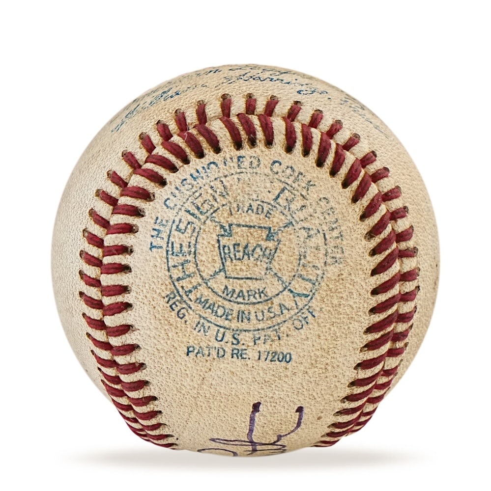 BABE RUTH SIGNED BASEBALL - 2