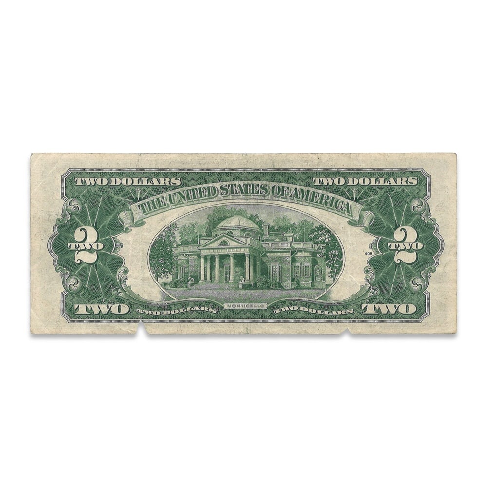 ELVIS PRESLEY SIGNED U.S. TWO DOLLAR NOTE - 2