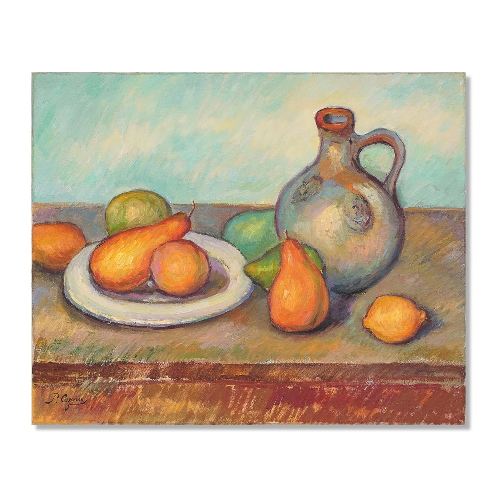 PAUL CEZANNE (1839-1906), ATTRIBUTED TO, OIL ON CANVAS: Signed (lower left) Image Dimensions: 19 1/8 x 23 5/8 in (48.6 x 60 cm) This painting comes with COA. Paul Cezanne remains one of the most influential and foundational figures in the history of modern