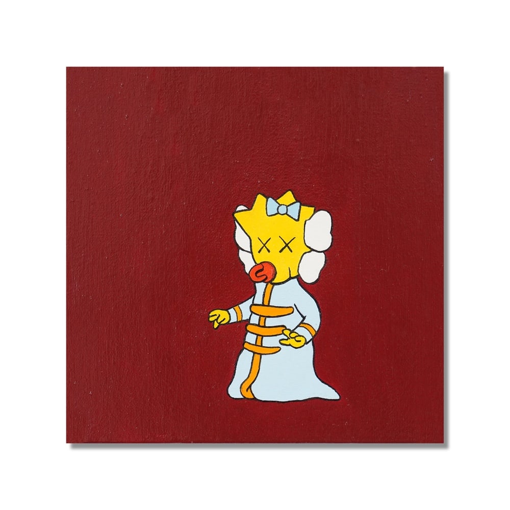 KAWS (B.1974), ATTRIBUTED TO, ACRYLIC ON CANVAS (1 of 3)