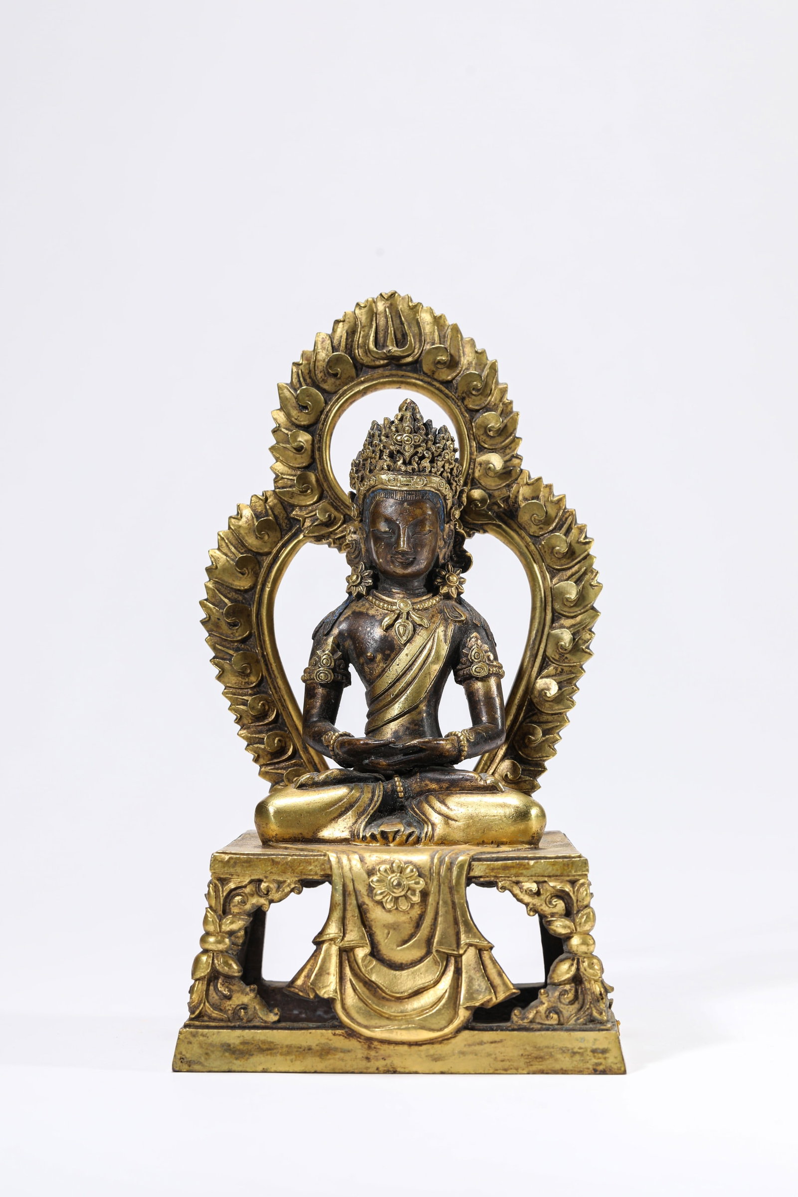 Gilt Bronze Amitabha Buddha (1 of 7)