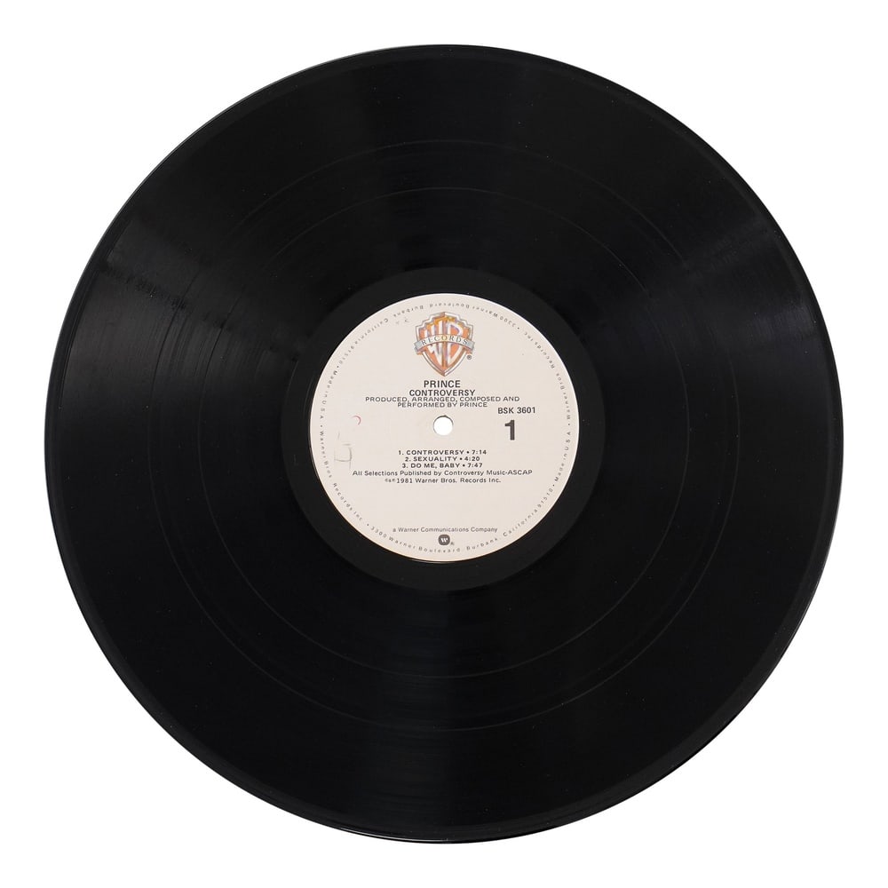 PRINCE SIGNED "CONTROVERSY" LP - 3