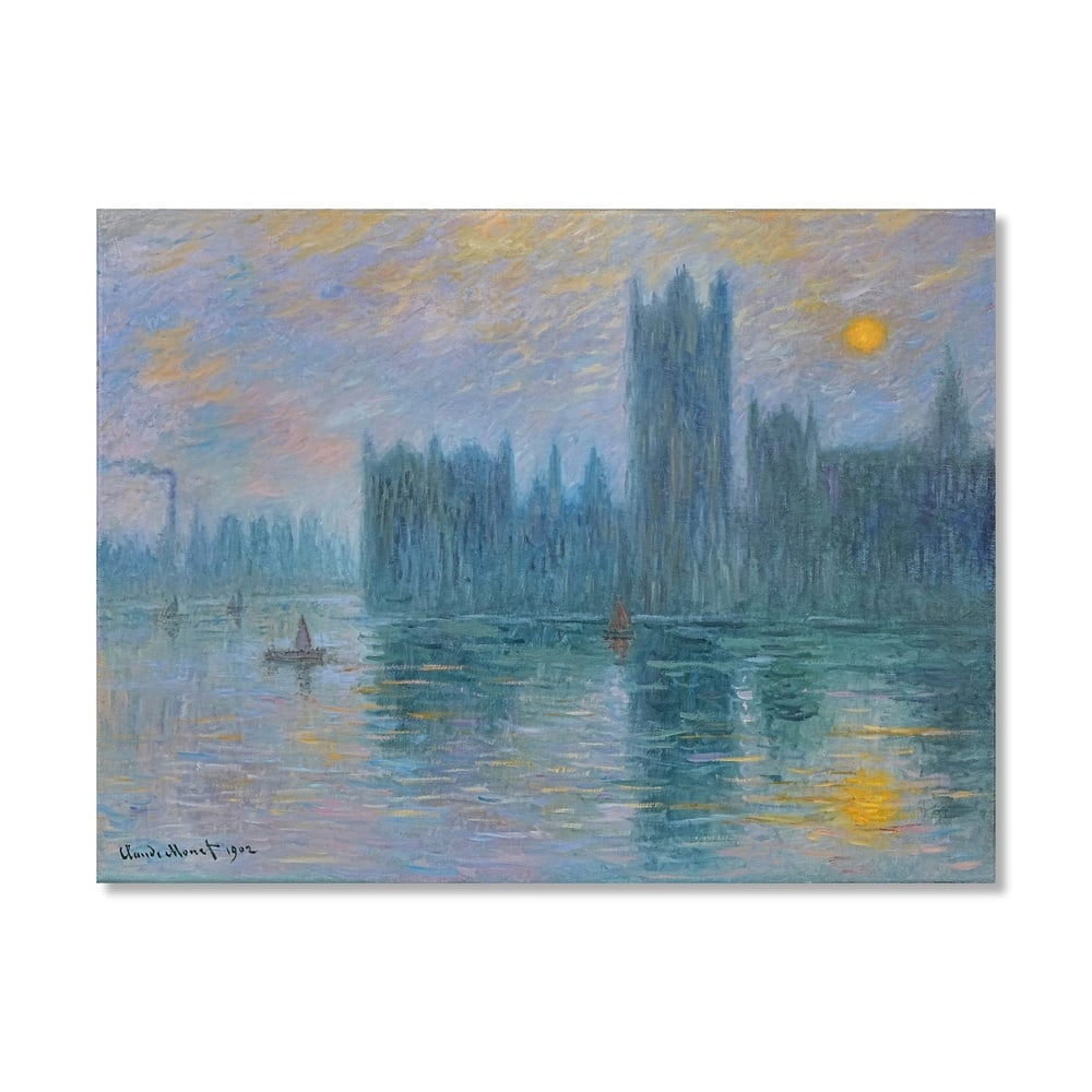 CLAUDE MONET (1840-1926), ATTRIBUTED TO, OIL ON CANVAS: Signed (lower left) Image Dimensions: 21 1/4 x 28 1/2 in (54 x 72 cm) This painting comes with COA. Claude Monet remains one of the most celebrated and transformative figures in the history of modern 